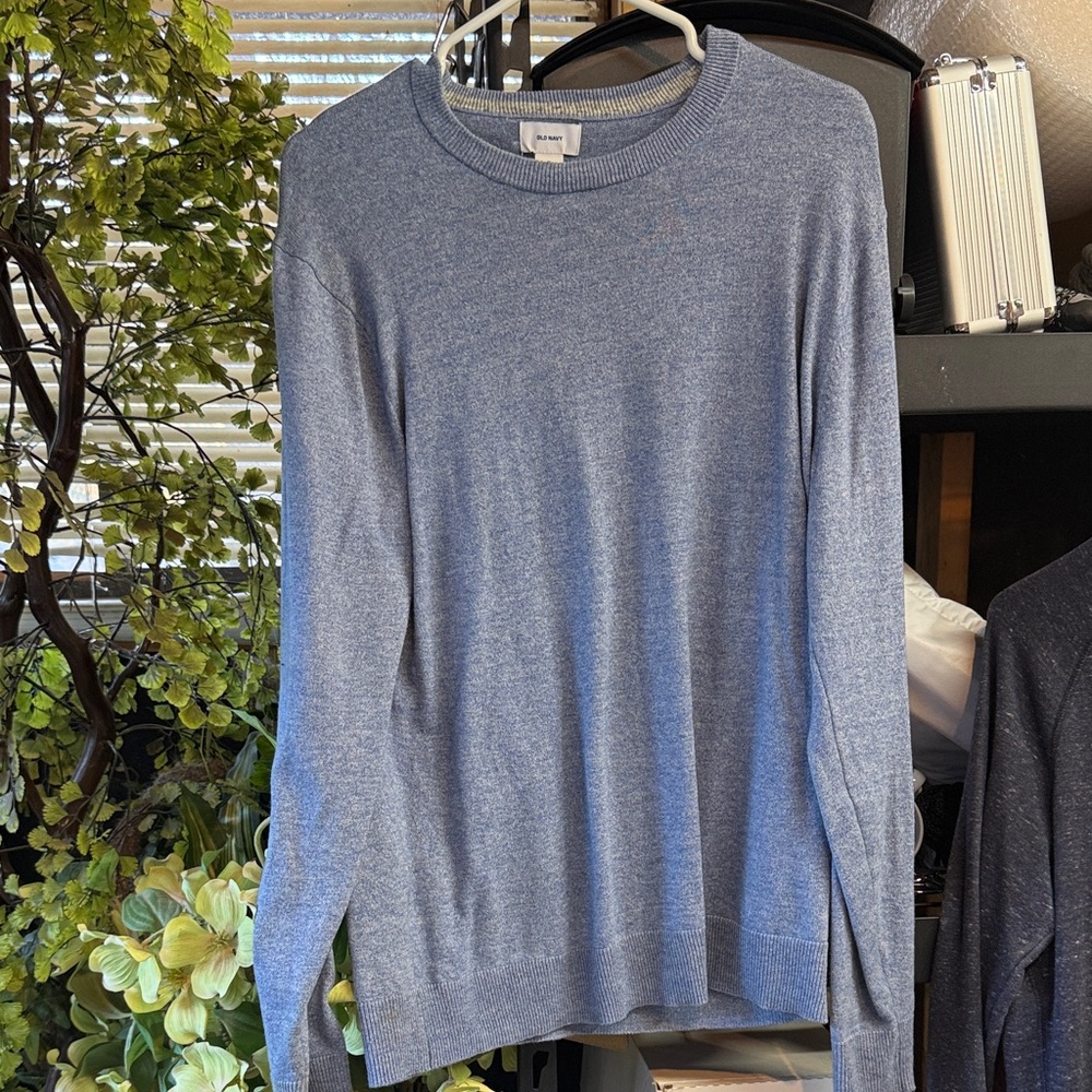 Old Navy Blue Crewneck Sweater